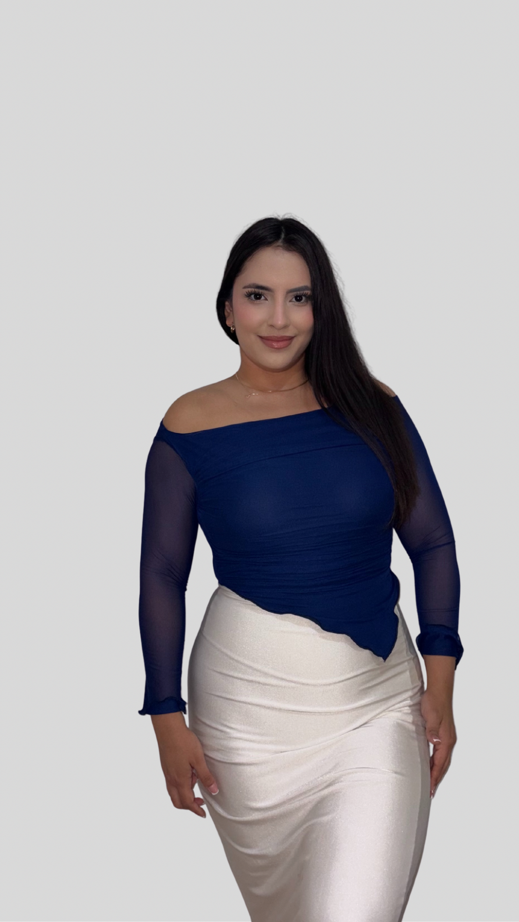 Blusa Brisa Azul Noche