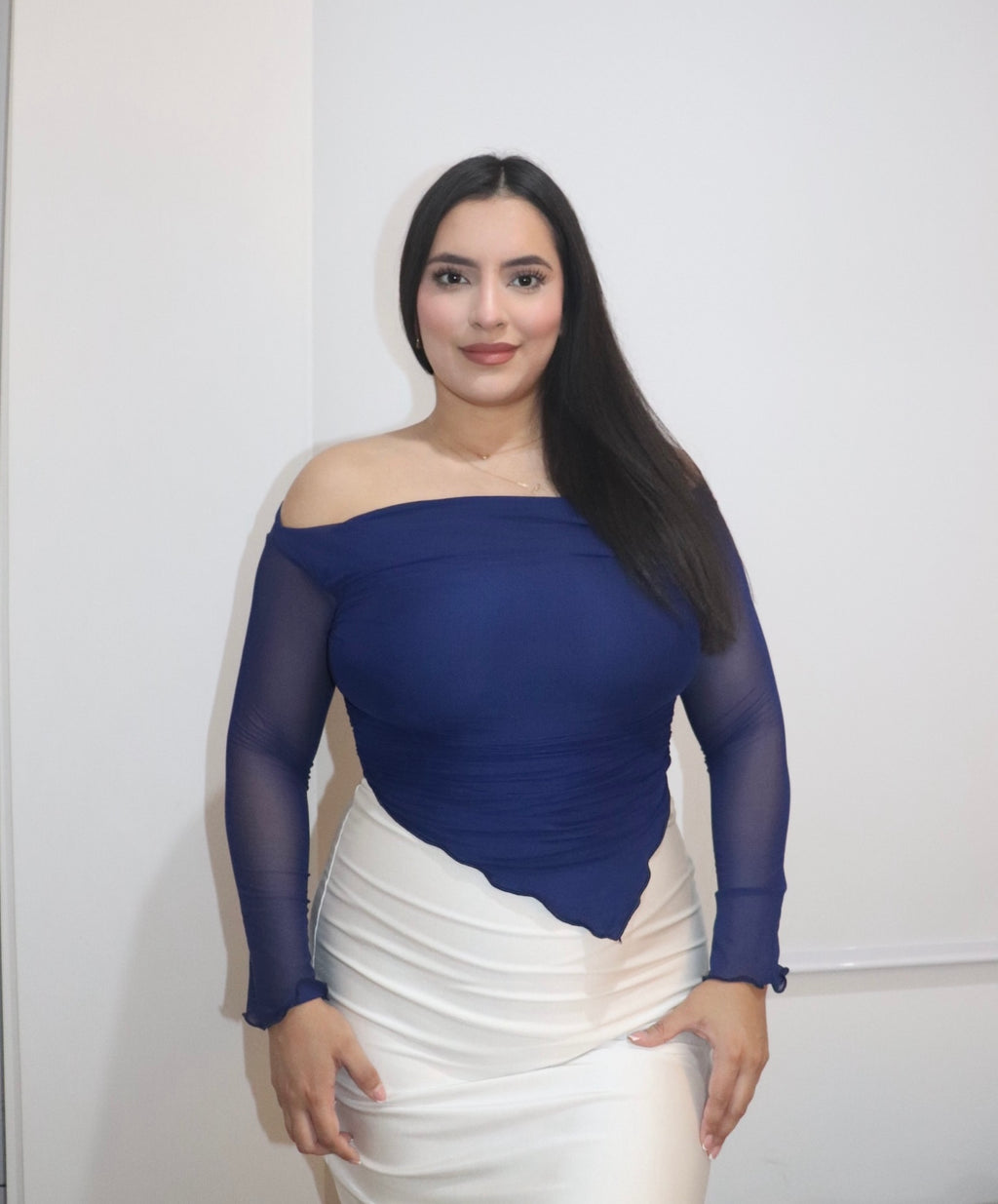 Blusa Brisa Azul Noche